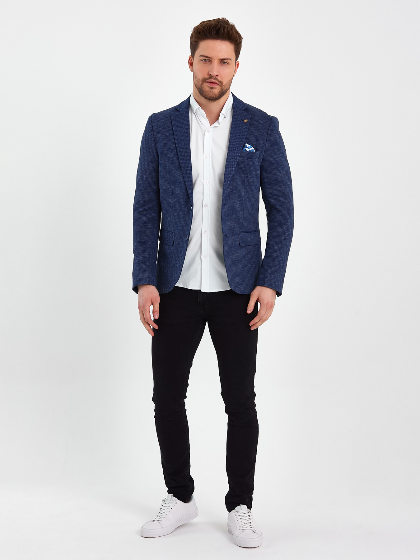 Пиджак Trend Collection модель TC7886BluePDZHKMN Фото