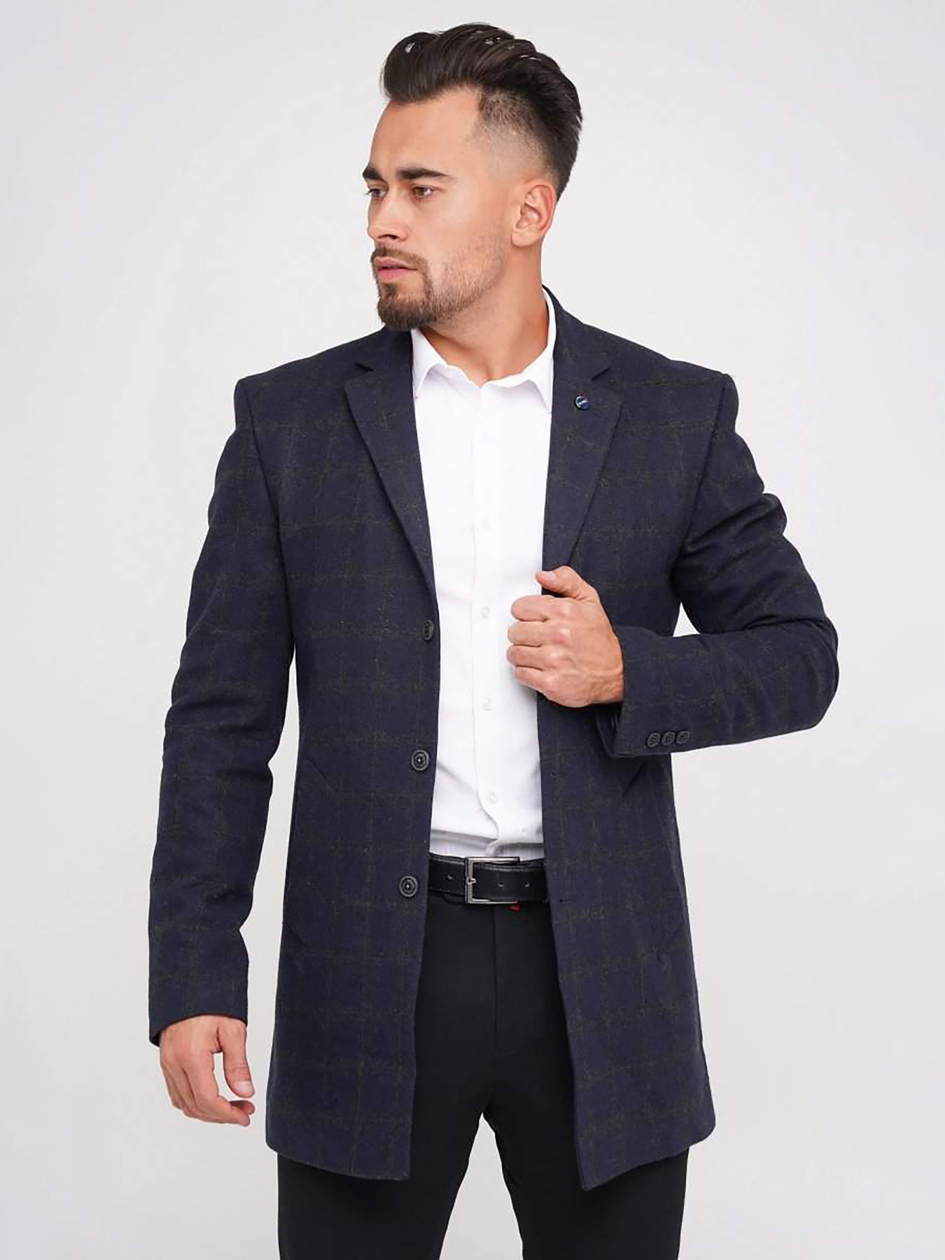 Пальто Trend Collection модель TC5554DarkBluePLTMN Фото