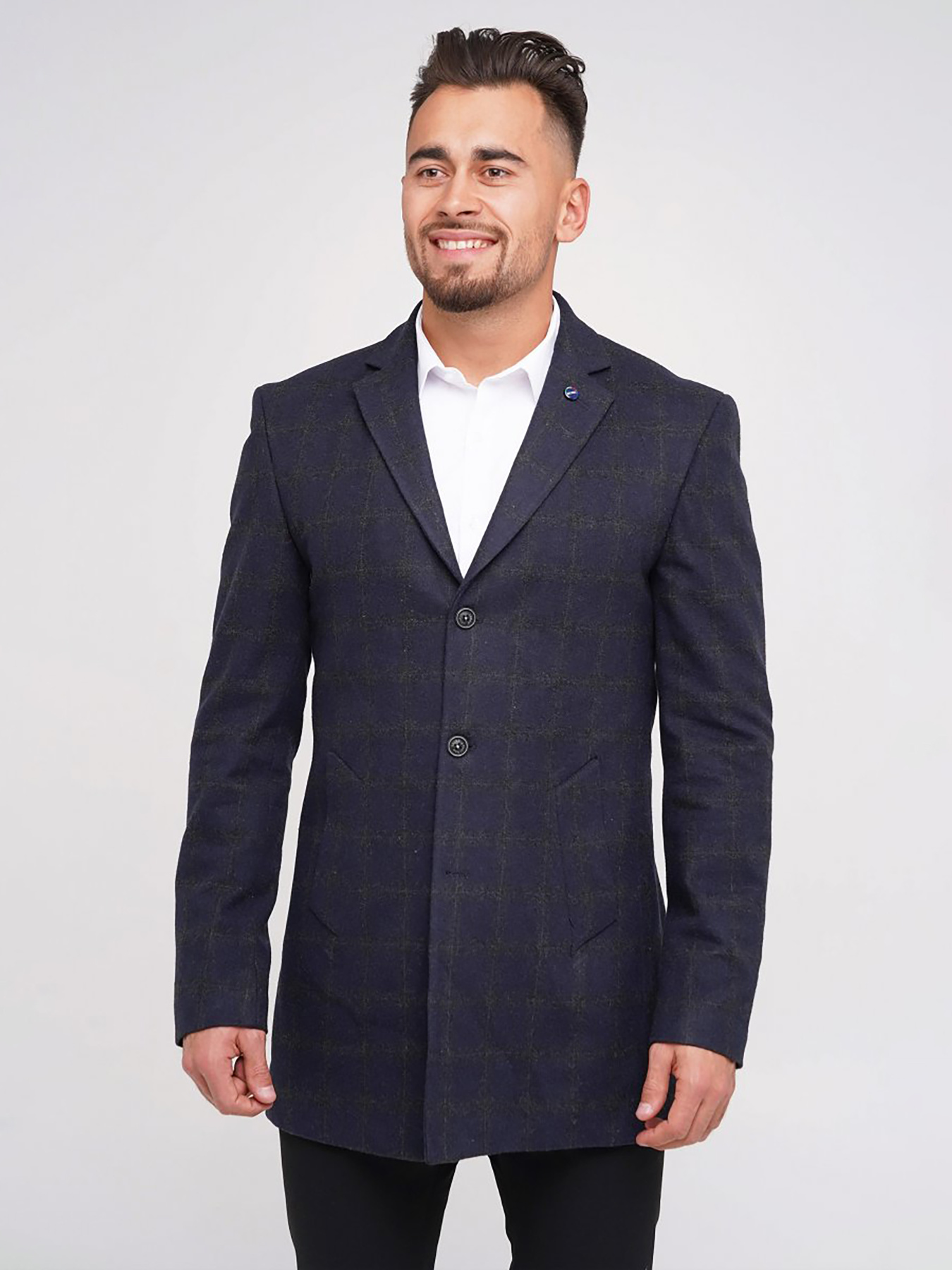 Пальто Trend Collection модель TC5554DarkBluePLTMN Фото