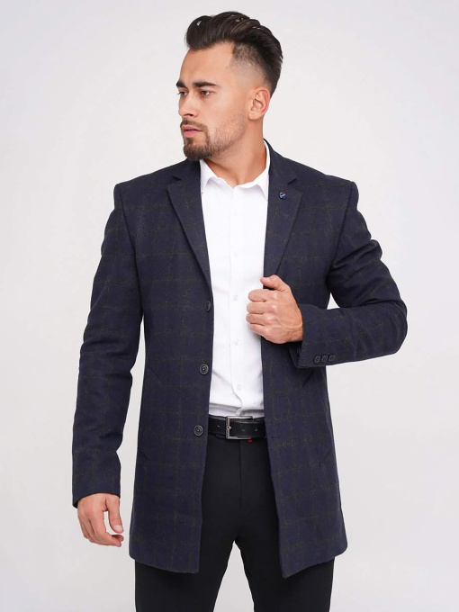 Пальто Trend Collection модель TC5554DarkBluePLTMN Фото