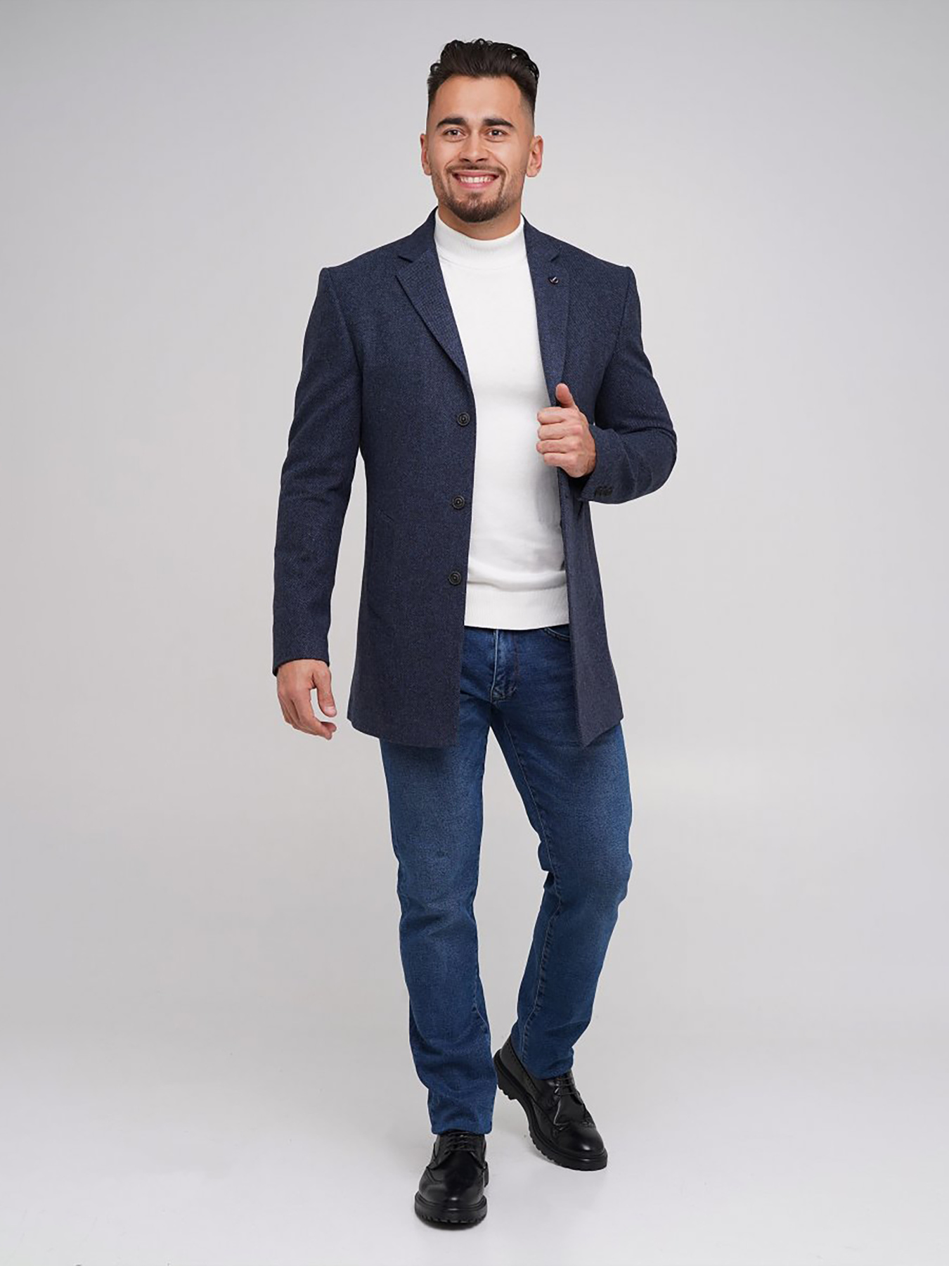 Пальто Trend Collection модель TC5551BluePLTMN Фото