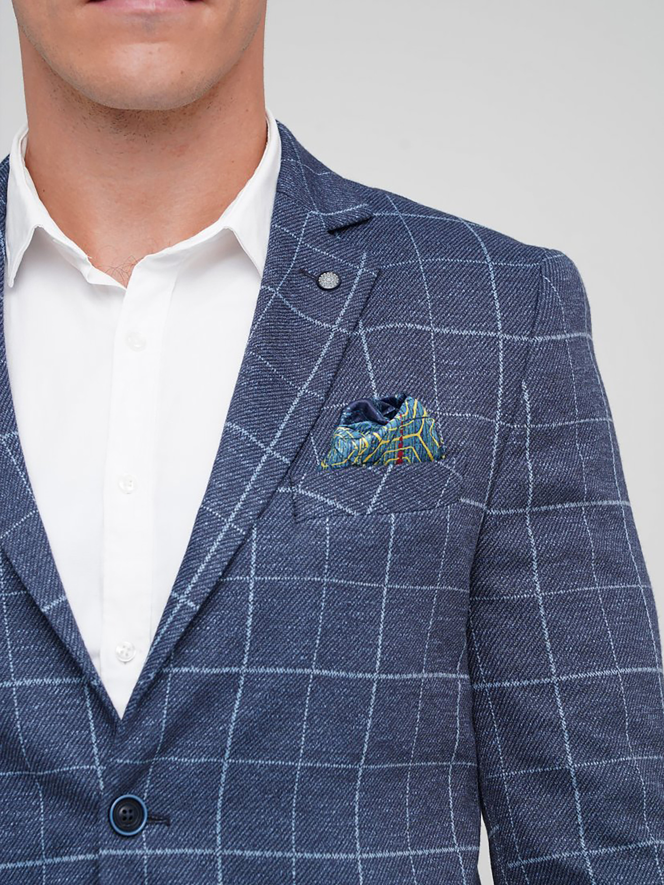 Пиджак Trend Collection модель TC5549BluePDZHKMN Фото