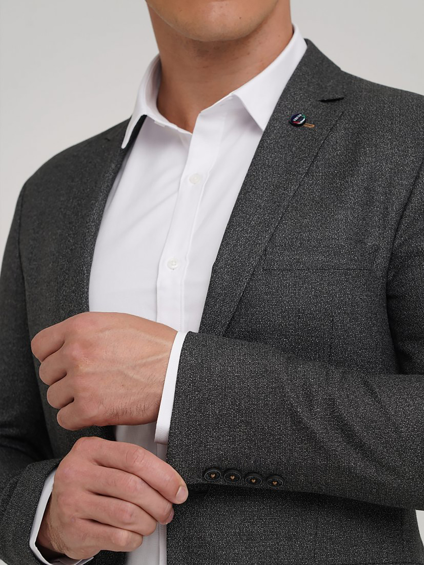 Пиджак Trend Collection модель TC3942GreyPDZHKMN Фото