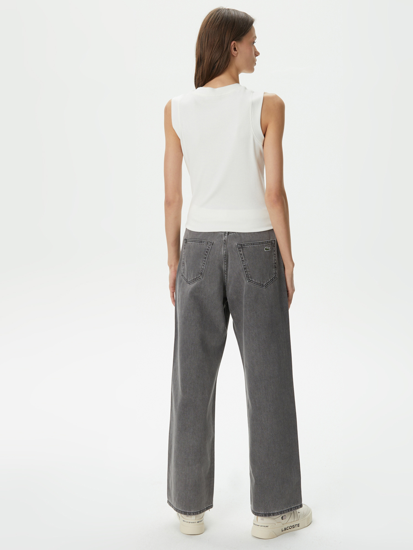 Джинси мом Lacoste модель HF031010G Фото