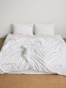 Комплект постельного белья с вышивкой LEVAN HOME модель 983912161 Фото