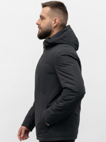 Демисезонная куртка D&V couture модель 96-GRY Фото