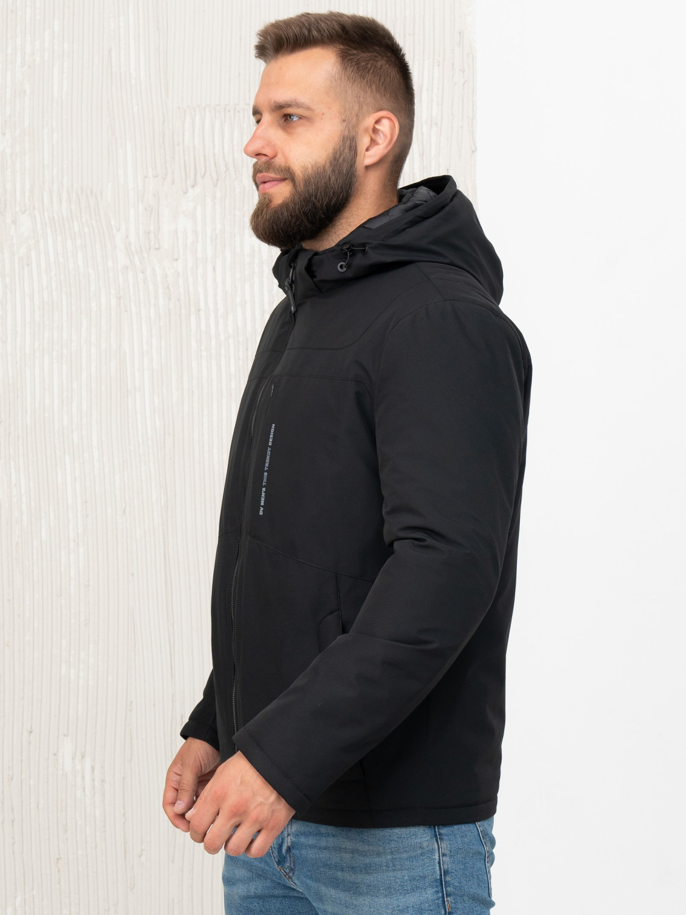 Демісезонна куртка D&V couture модель 96-BLC Фото