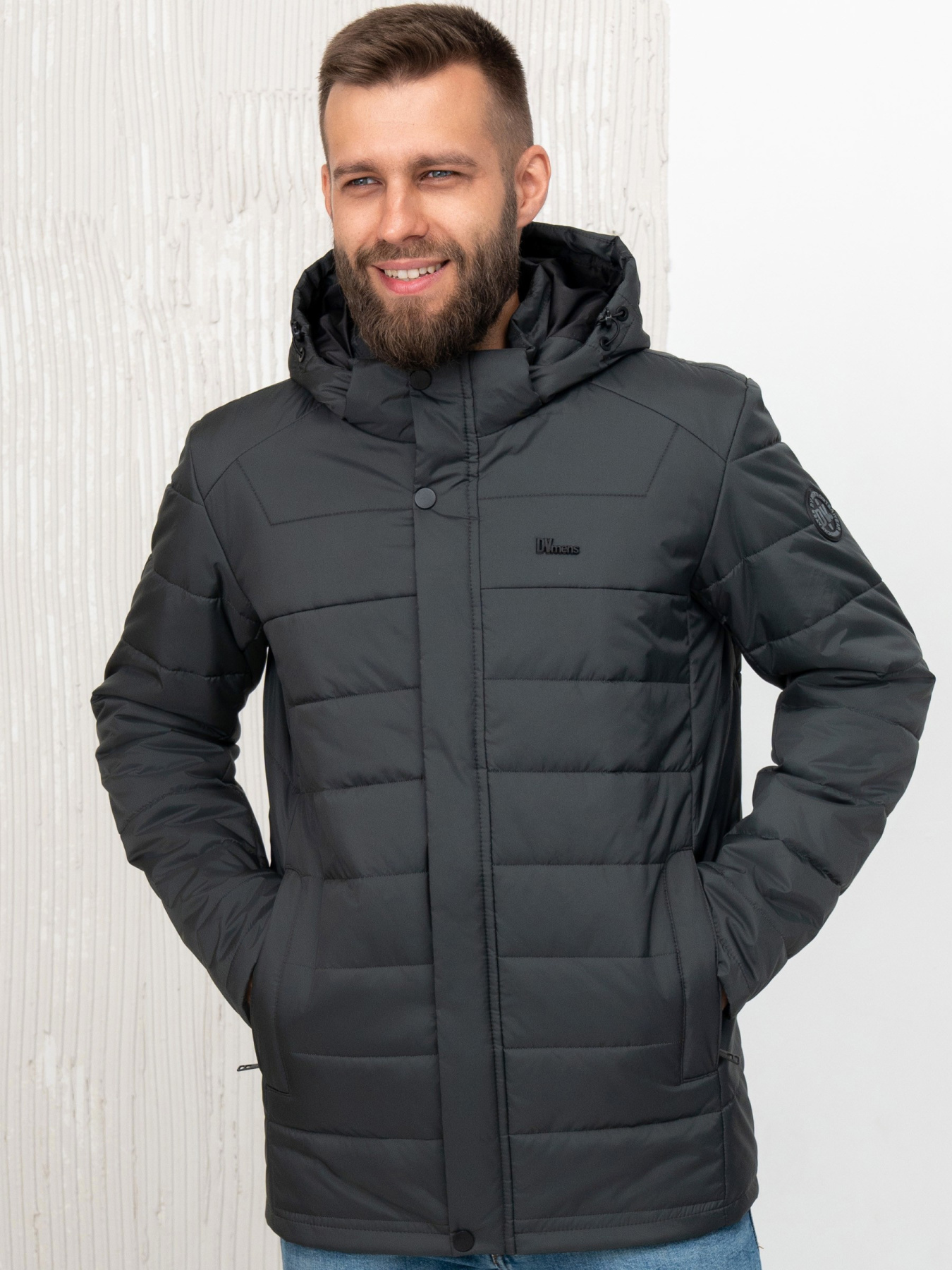 Демисезонная куртка D&V couture модель 97-GR Демисезонная куртка D&V couture модель 97-GR Фото