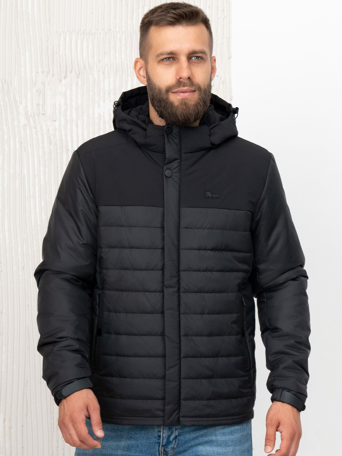 Демисезонная куртка D&V couture модель 98-BLC Демисезонная куртка D&V couture модель 98-BLC Фото