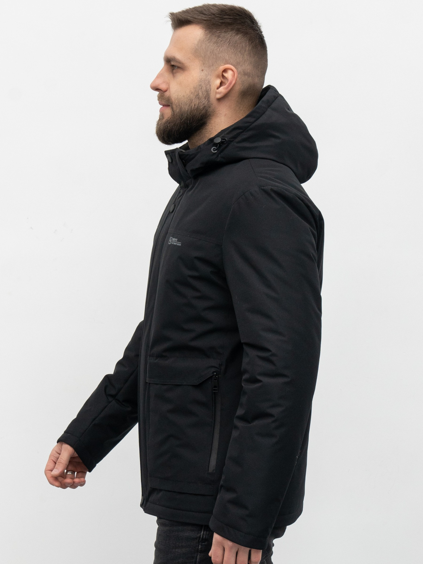 Демисезонная куртка D&V couture модель 105-BLC Фото