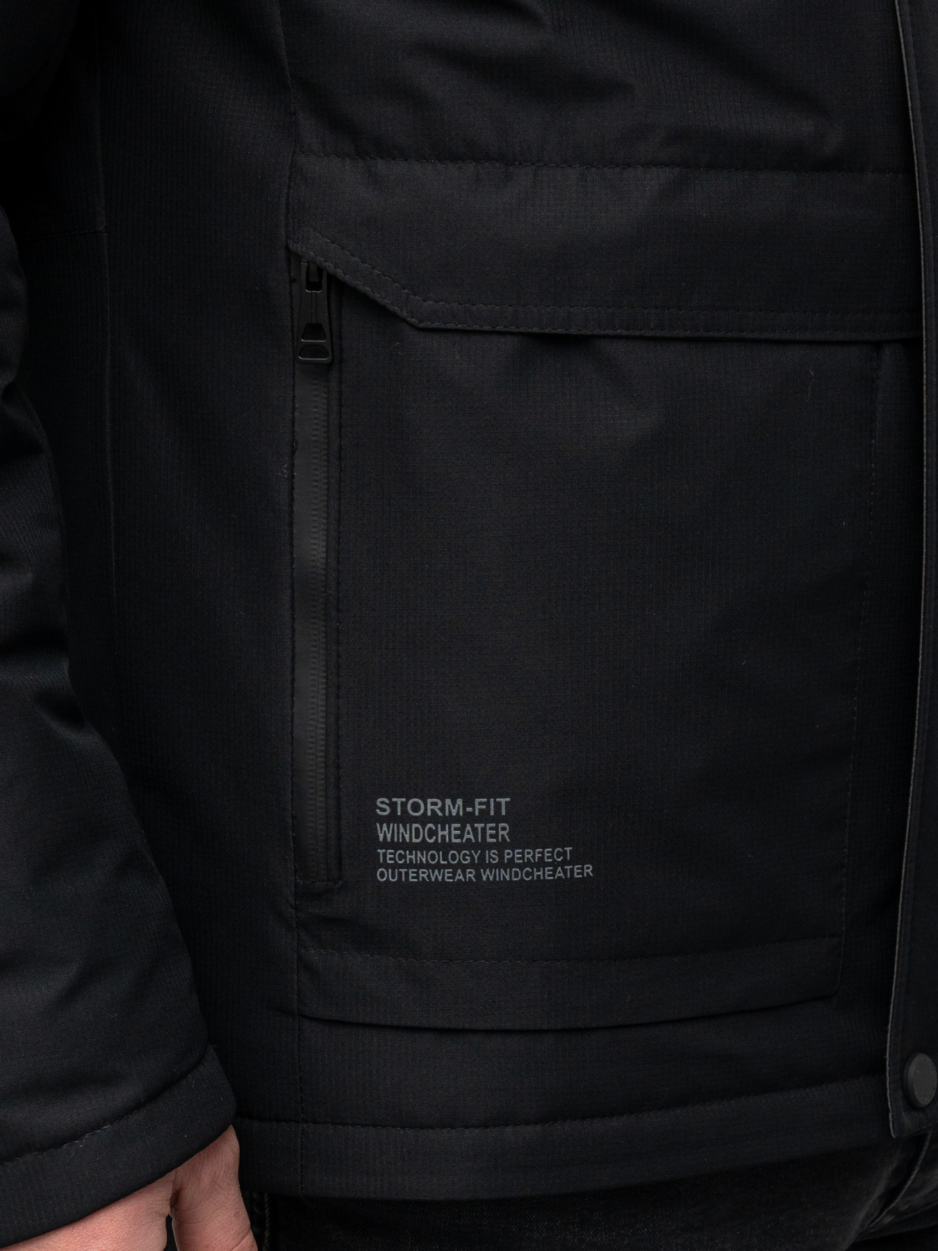 Демисезонная куртка D&V couture модель 105-BLC Фото