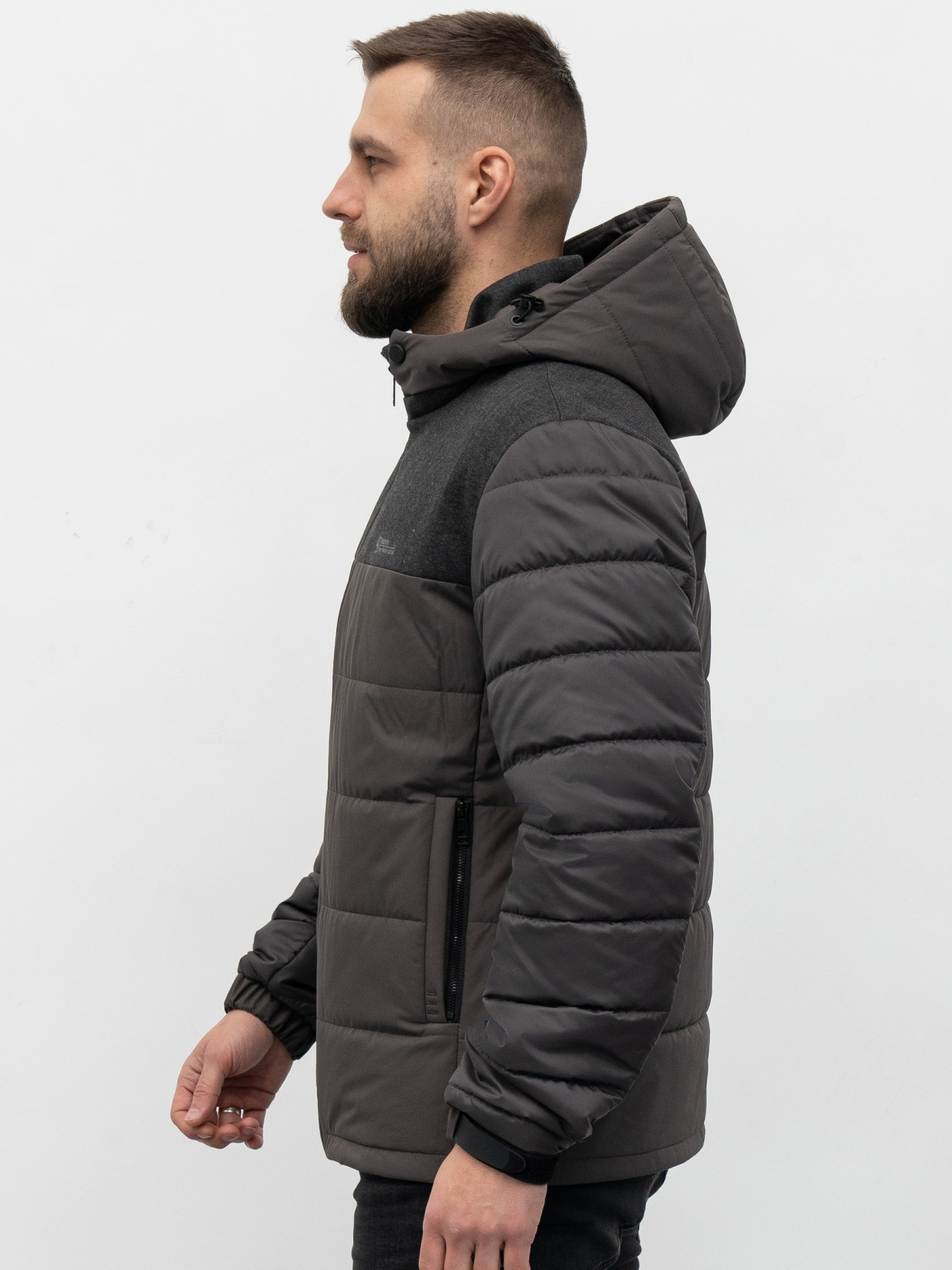 Демисезонная куртка D&V couture модель 109-GR Фото