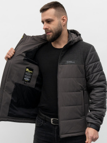 Демисезонная куртка D&V couture модель 109-GR Фото