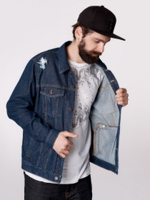 Джинсовая куртка Feel and Fly модель 0601210104 Фото