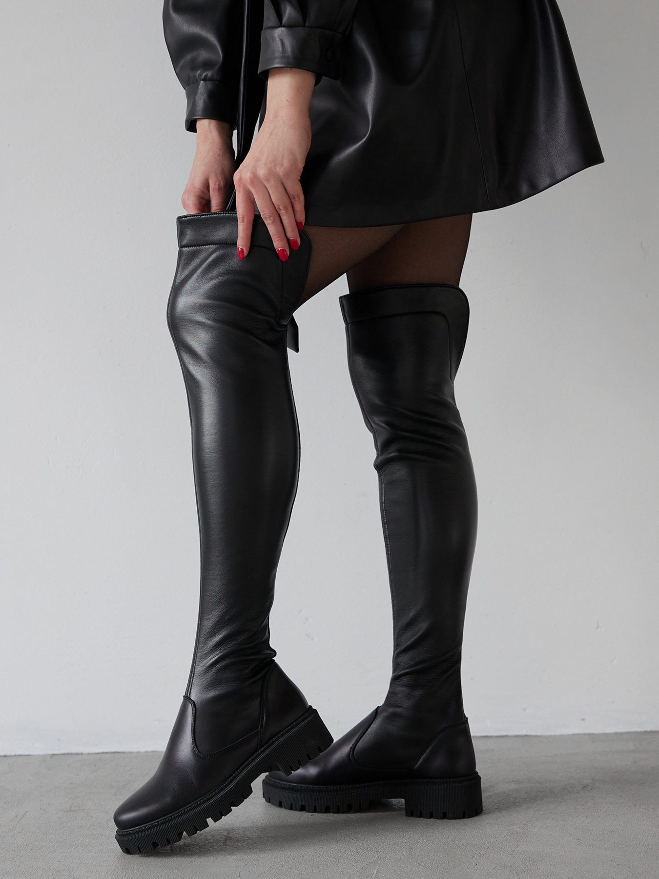 Ботфорты Emmelie Delage Slim модель SL f 01 Фото