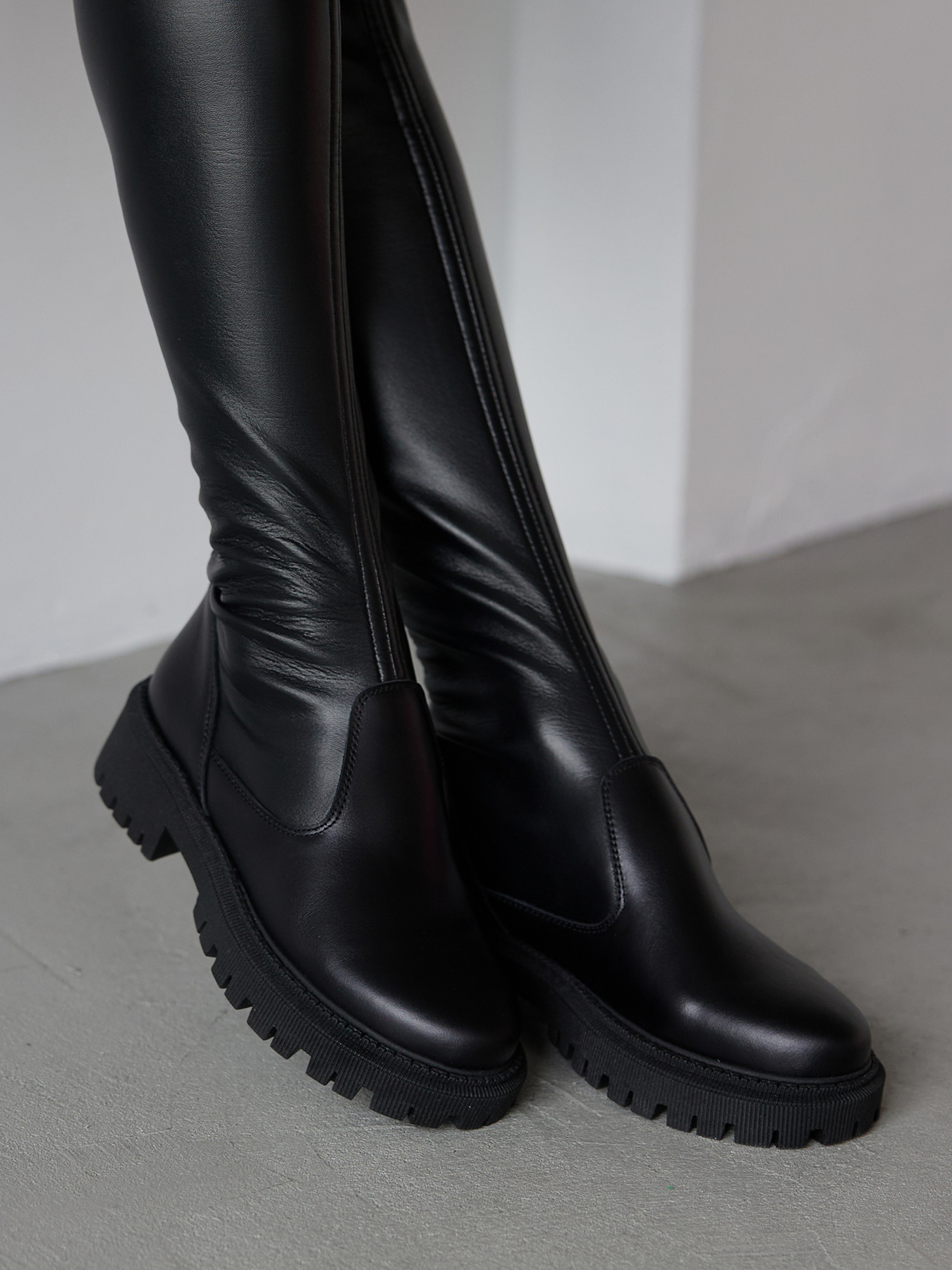 Ботфорти Emmelie Delage Slim модель SL f 01 Фото