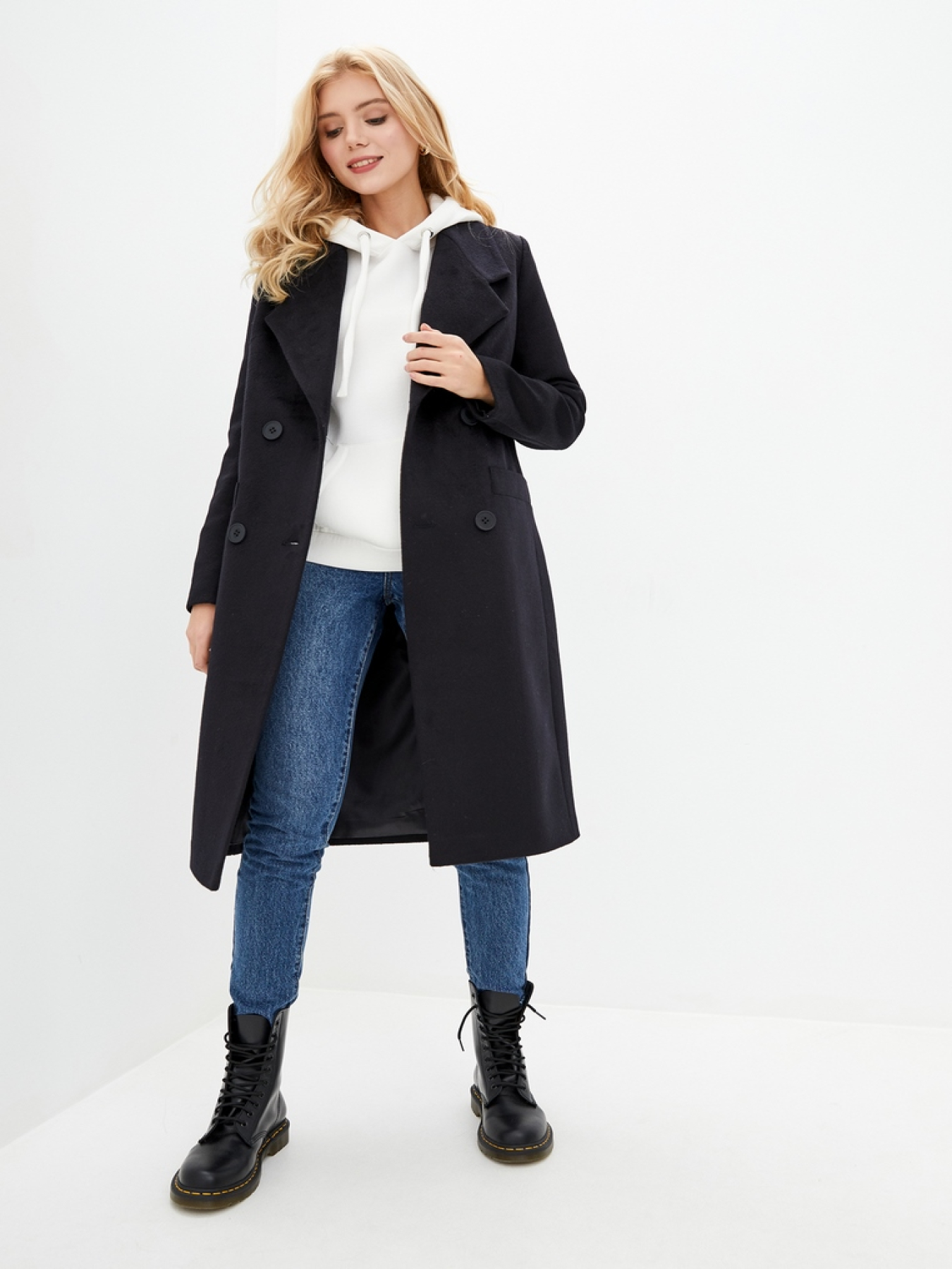 Пальто Danna модель 11751-BL Фото