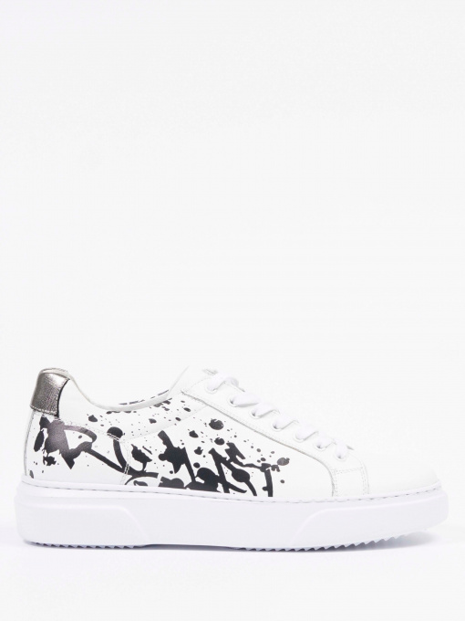 Кеды низкие Respect модель 1Y0208-372_BEYAZ_MESSI-SIYAH Фото