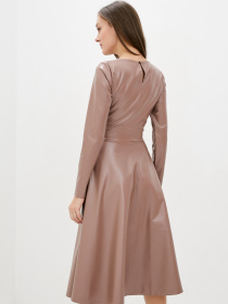 Платья ISSA Plus модель 12944_beige Фото