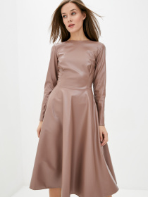 Платья ISSA Plus модель 12944_beige Фото