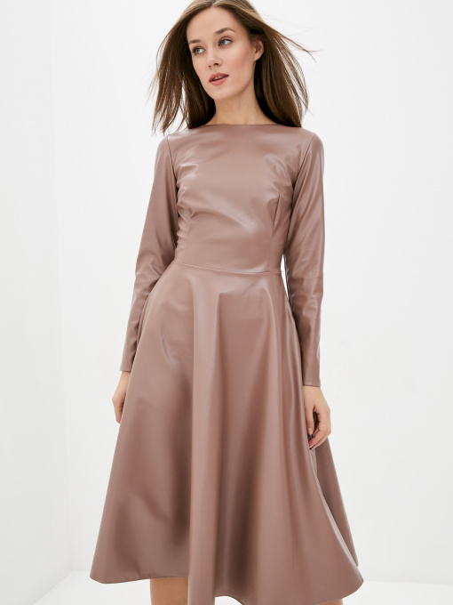 Сукні ISSA Plus модель 12944_beige Фото