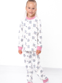Пижама Носи своє модель 6076-024-7-sr-kotiki-na-molochnomu Фото