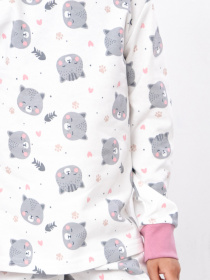 Пижама Носи своє модель 6076-024-7-sr-kotiki-na-molochnomu Фото