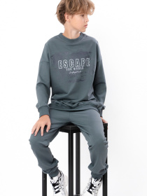 Повседневный костюм Носи своє модель 6419-057-33-zelenij-graft-escape Фото