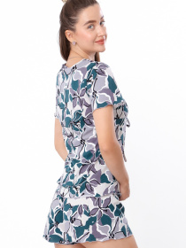 Пижама Носи своє модель 8335-002-kvti-srij-temno-smaragdovij Пижама Носи своє модель 8335-002-kvti-srij-temno-smaragdovij Фото