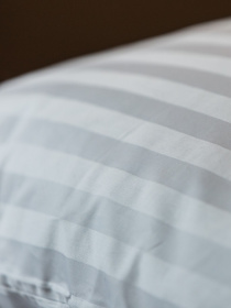 Комплект наволочек из страйп-сатина 2 шт. в полоску Ecotton модель 20923 Фото