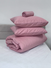 Комплект наволочок із сатину 2 шт. рожевого кольору Brindal Rose Ecotton модель 24738 Комплект наволочок із сатину 2 шт. рожевого кольору Brindal Rose Ecotton модель 24738 Фото