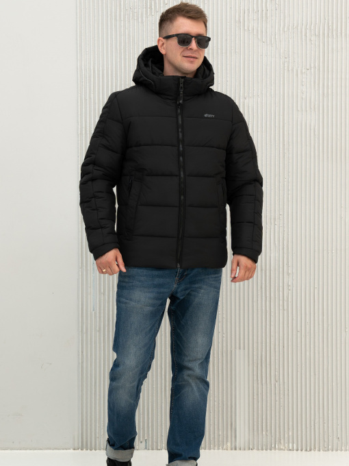 Зимова куртка City Fashion Classic модель 125-CFK-BLC Фото