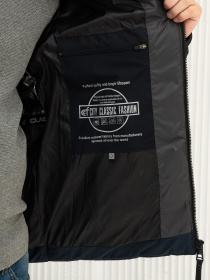 Зимова куртка City Fashion Classic модель 125-CFK-BL Фото