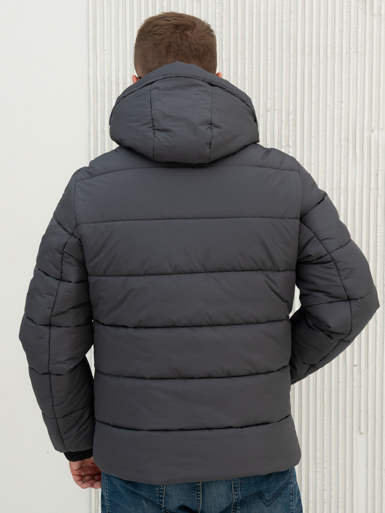 Зимова куртка City Fashion Classic модель 125-CFK-GR Фото