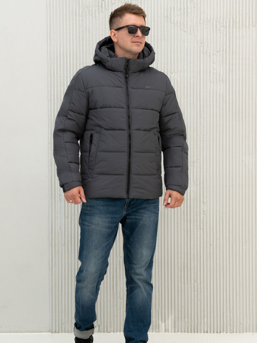 Зимняя куртка City Fashion Classic модель 125-CFK-GR Фото