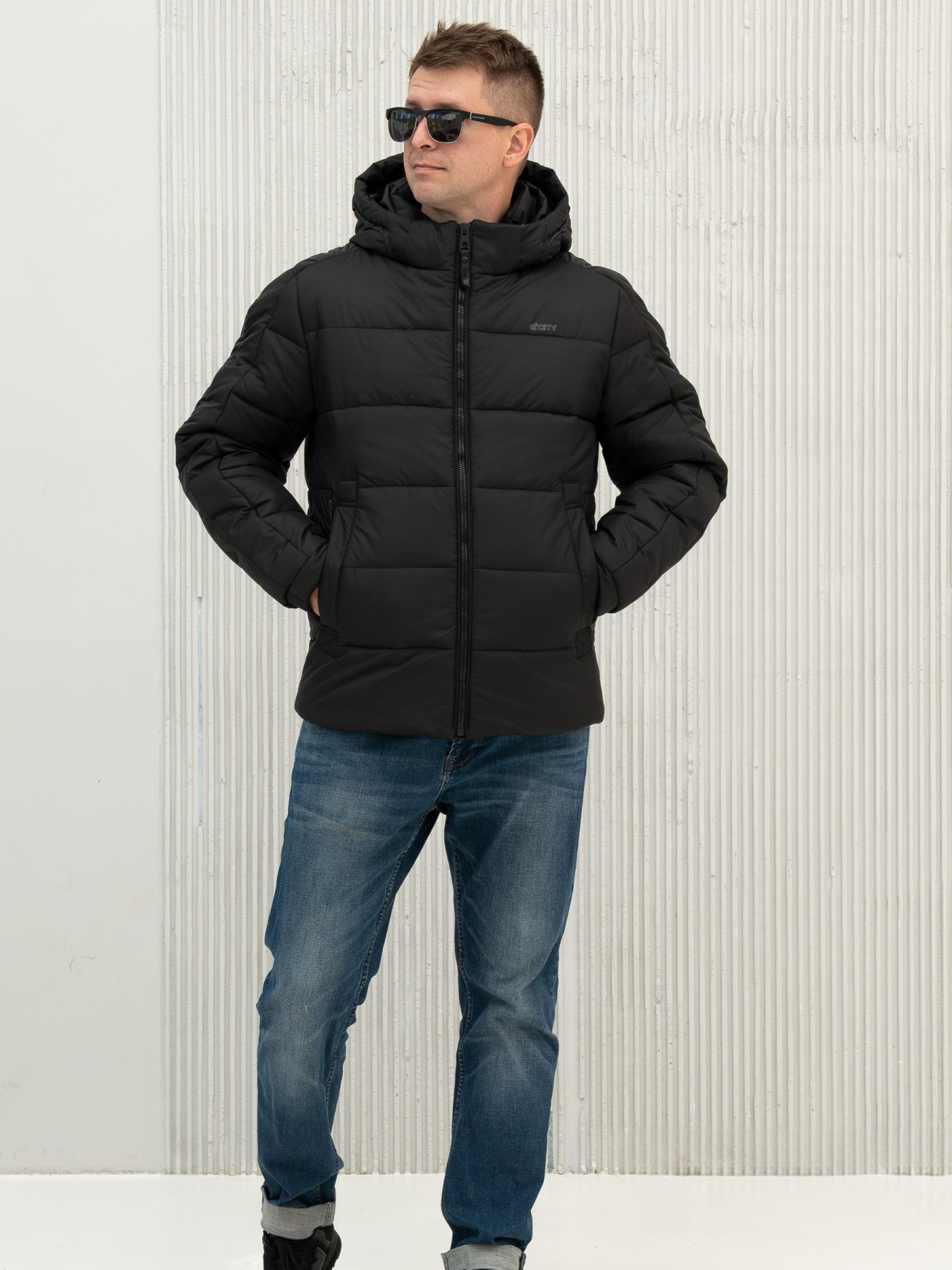 Зимова куртка City Fashion Classic модель 124-CFK-BLC Фото