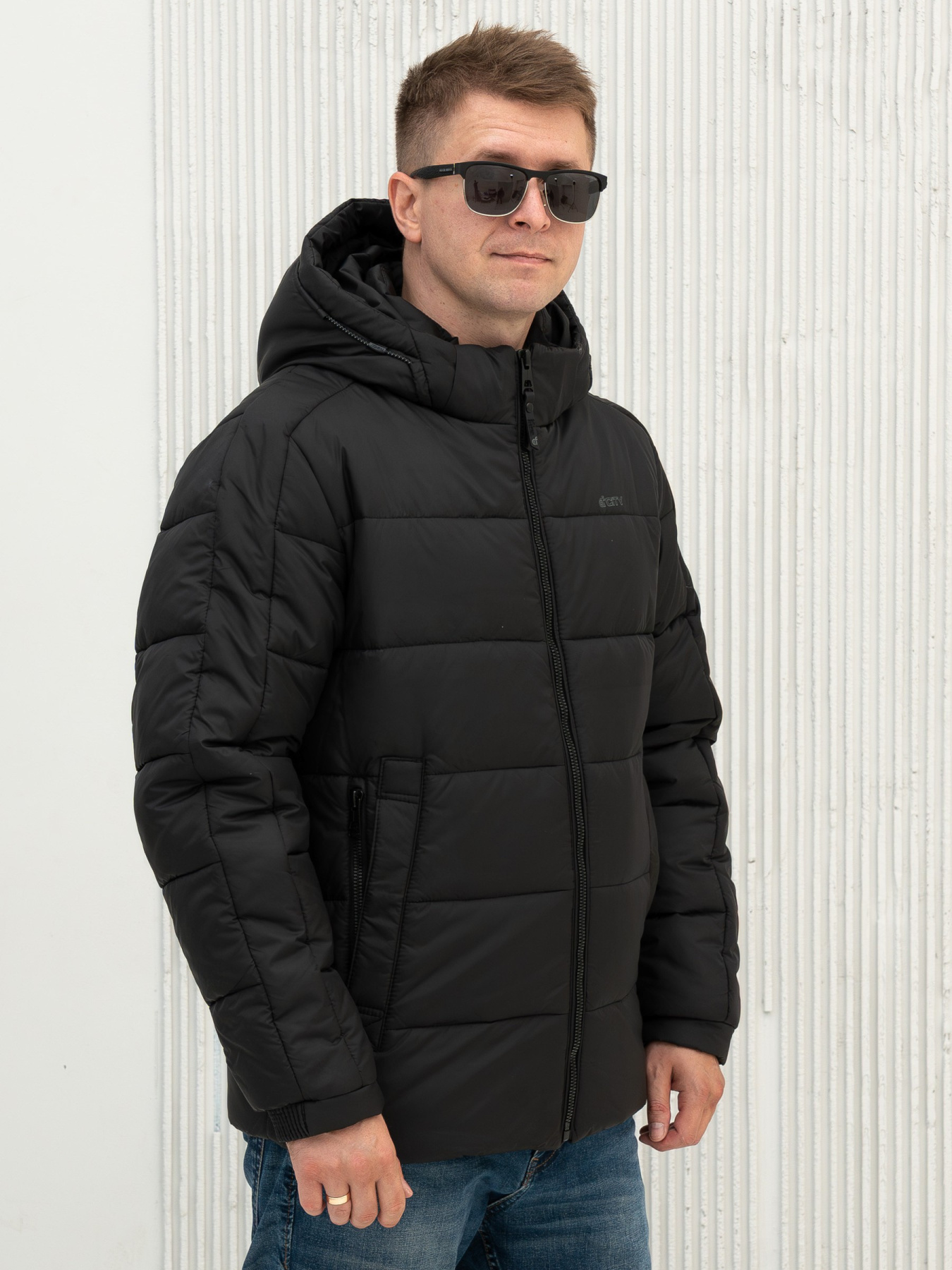 Зимова куртка City Fashion Classic модель 124-CFK-BLC Фото