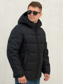 Зимова куртка City Fashion Classic модель 124-CFK-BL Фото