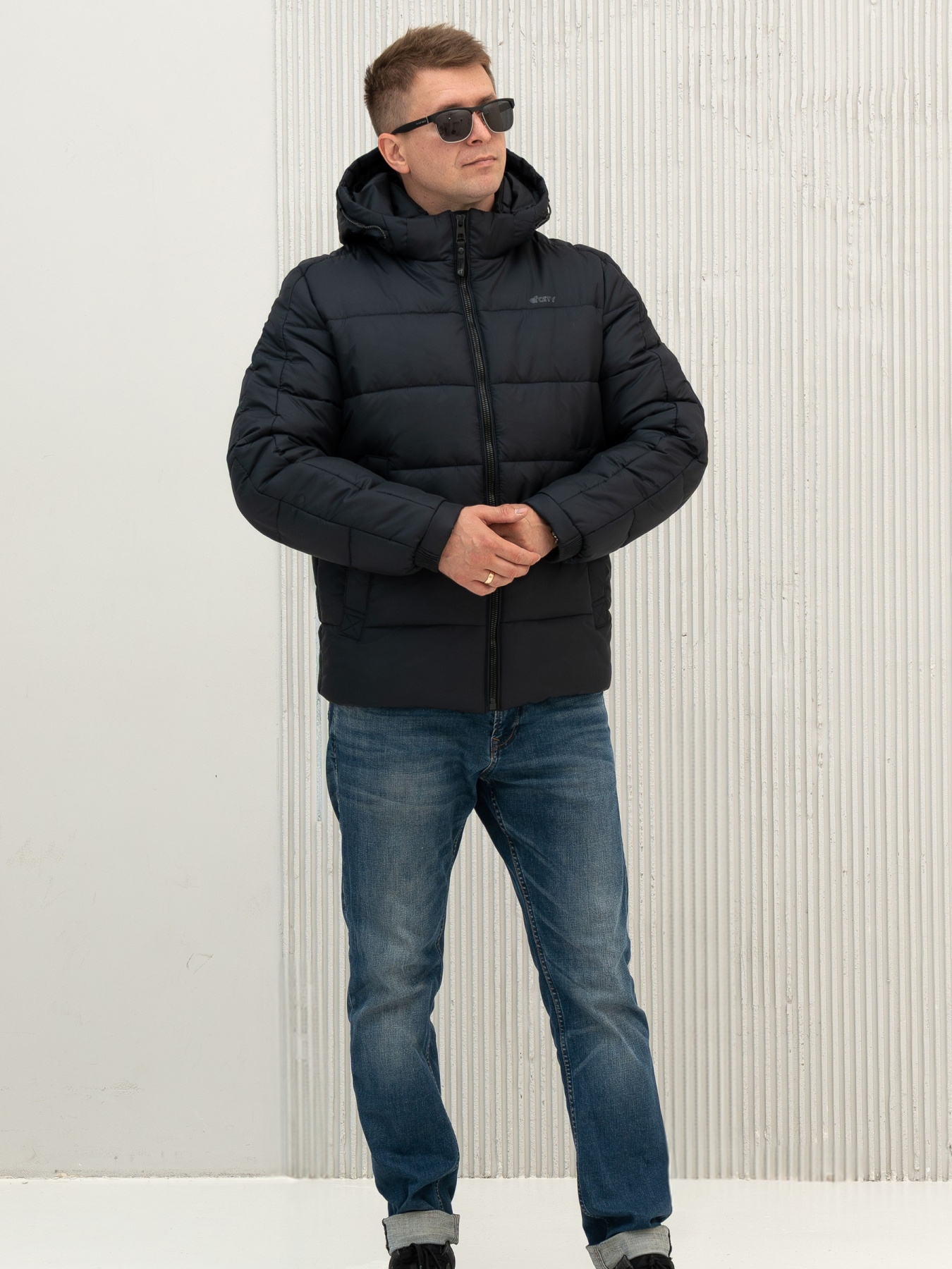 Зимова куртка City Fashion Classic модель 124-CFK-BL Фото