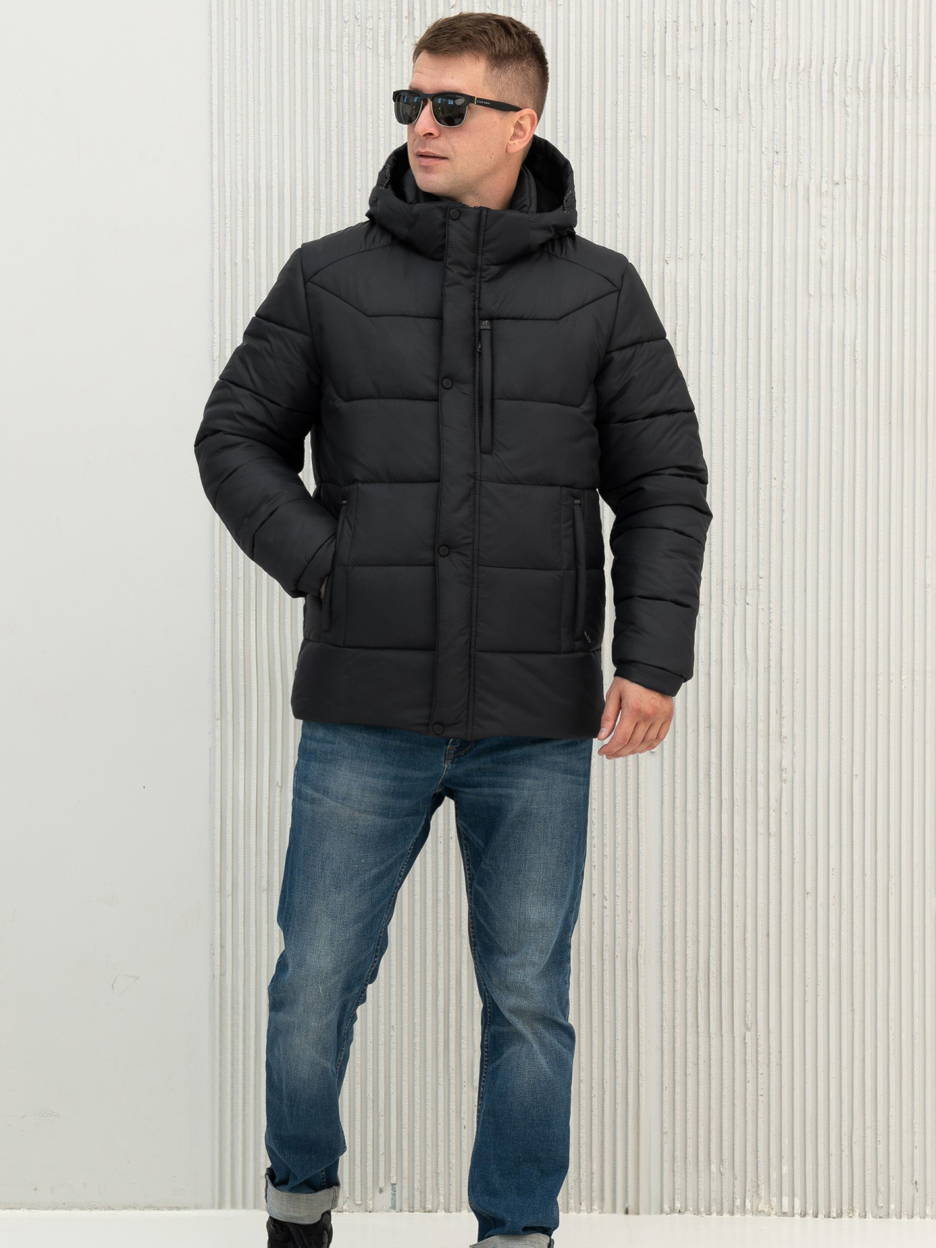 Зимова куртка City Fashion Classic модель 81-CFK-BLC Фото