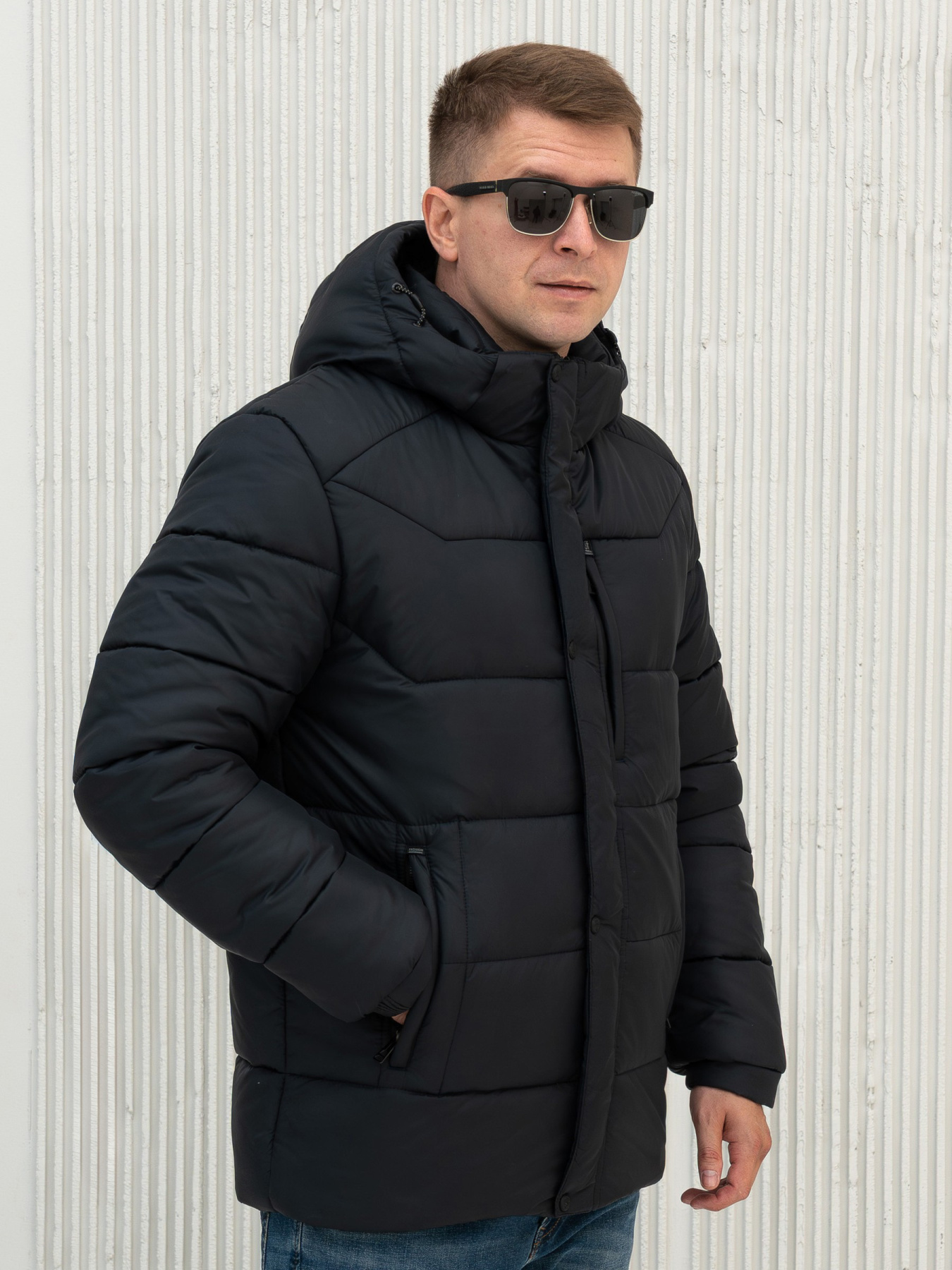 Зимова куртка City Fashion Classic модель 81-CFK-BL Фото