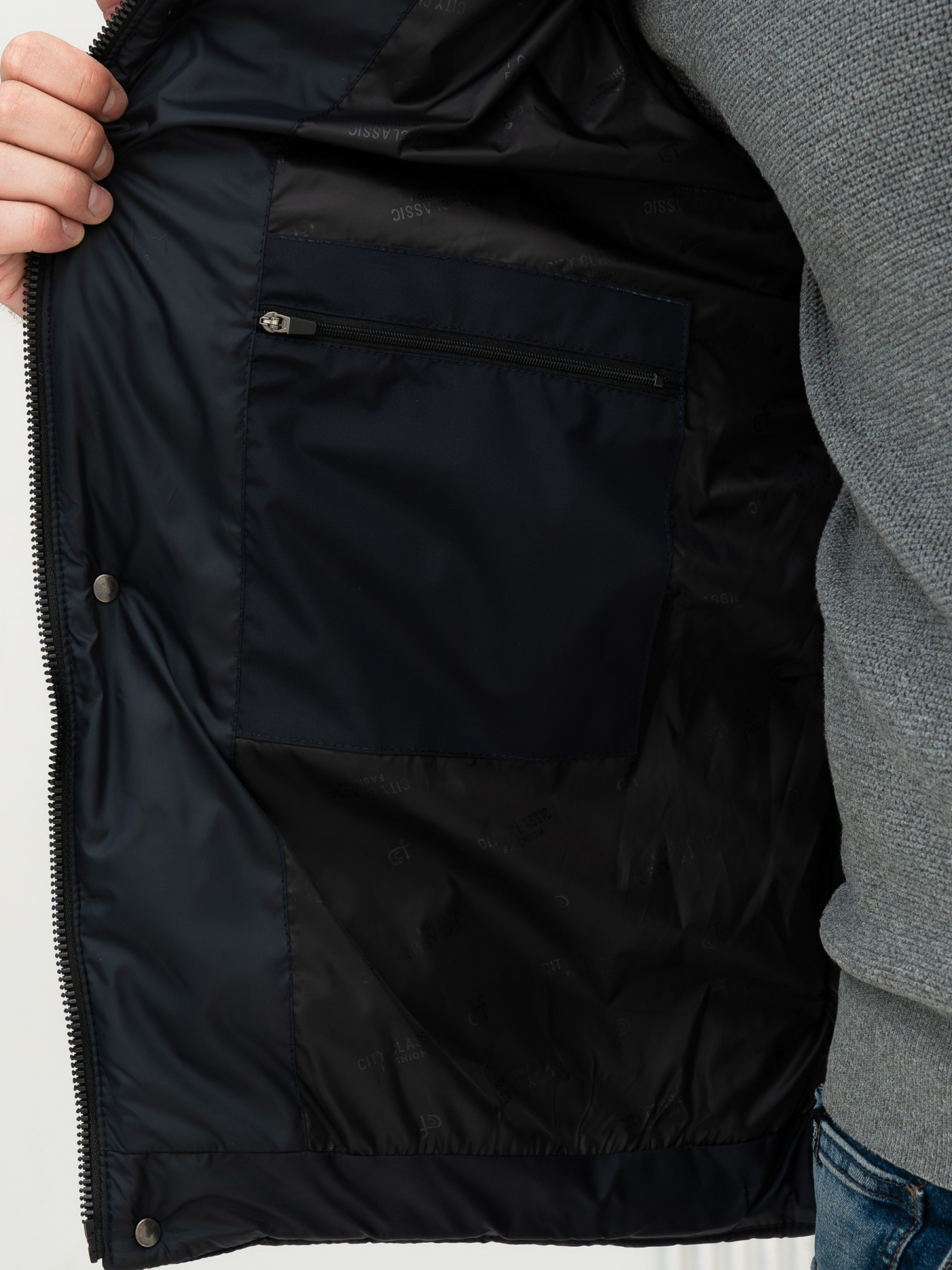 Зимова куртка City Fashion Classic модель 81-CFK-BL Фото