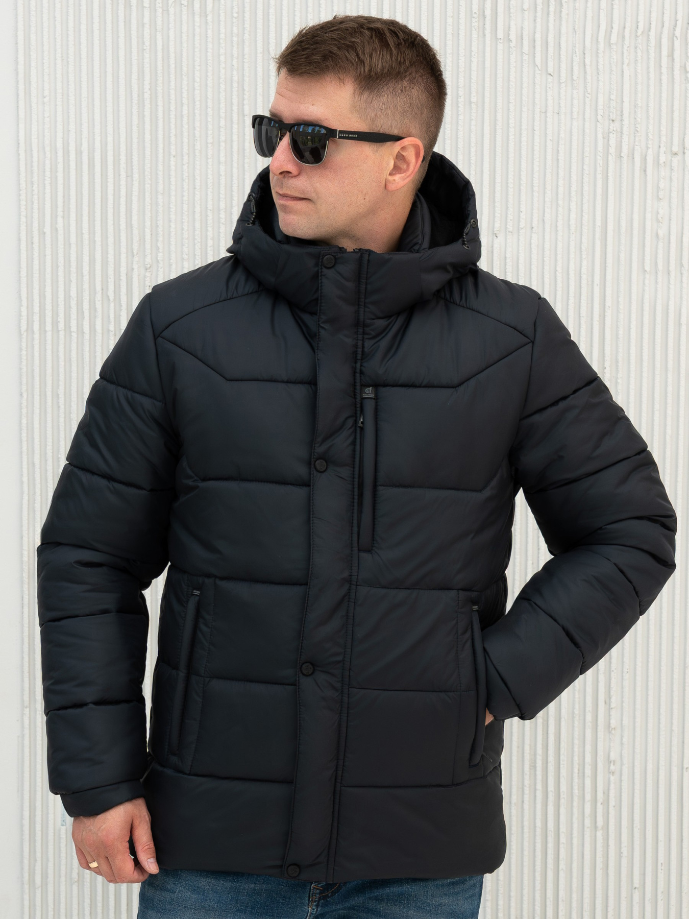 Зимова куртка City Fashion Classic модель 81-CFK-BL Фото