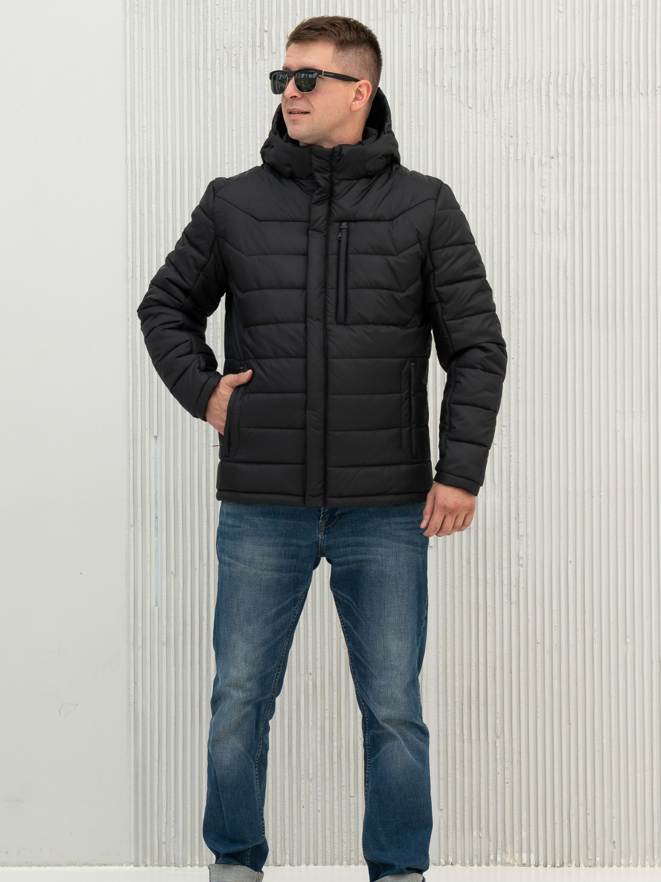 Зимова куртка City Fashion Classic модель 47-5-CFK-BLC Фото