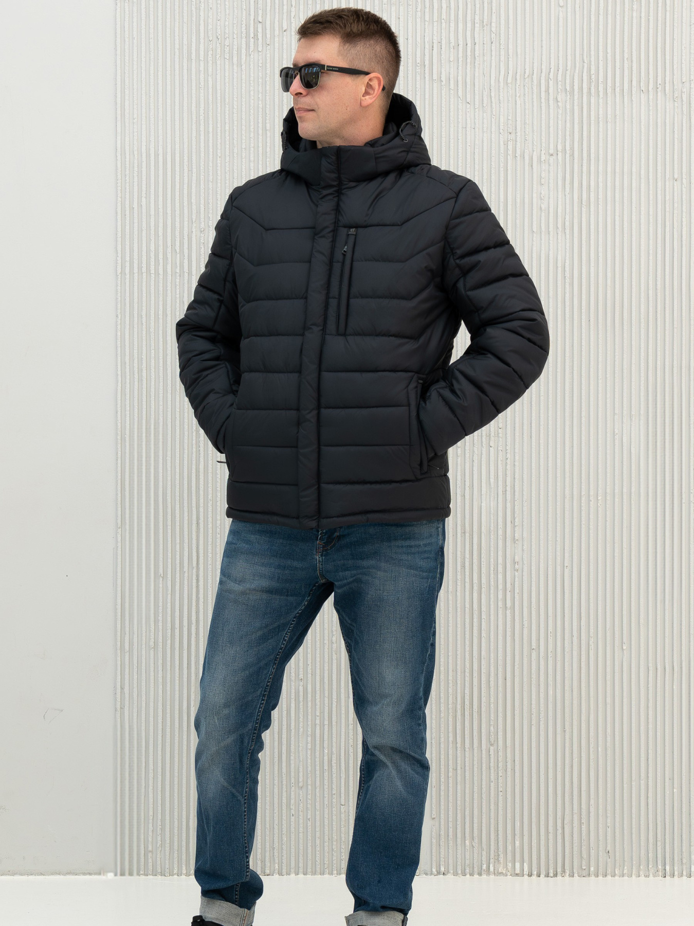 Зимова куртка City Fashion Classic модель 47-5-CFK-BL Фото