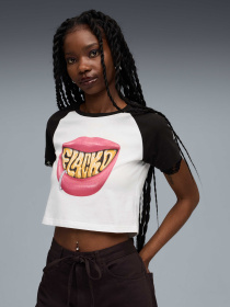 Футболка PUMA Rocky Flacko Smile Baby Tee модель 633419 Фото