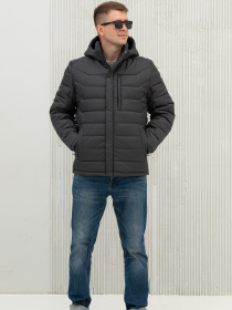 Зимова куртка City Fashion Classic модель 47-5-CFK-GR Фото