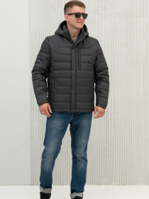 Зимняя куртка City Fashion Classic модель 47-5-CFK-GR Фото