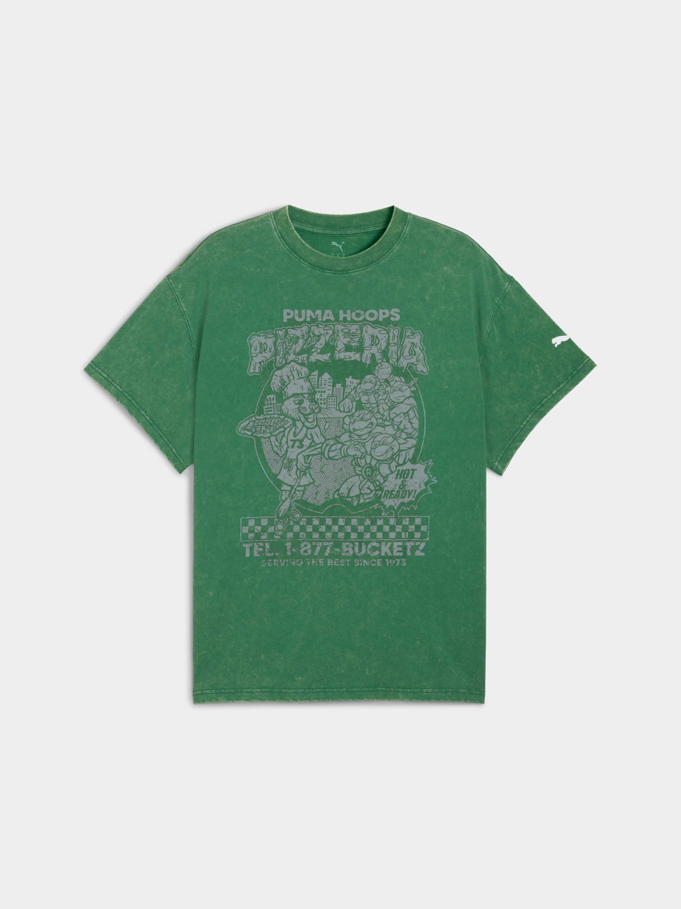 Футболка PUMA Hoops x Tmnt Tee I модель 630928 Фото