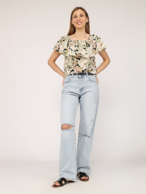 Джинси мом YUKI модель ЦБ-00271916 Фото